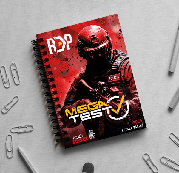 OFERTA ÚNICA - MEGATEST. Libro de exámenes tipo test por tema Oposición Policía Nacional