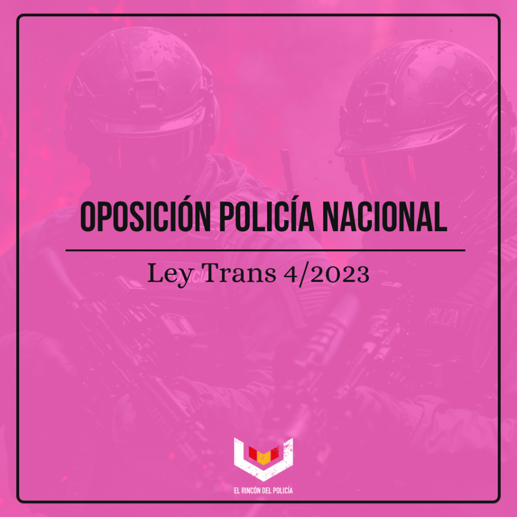 Esquema Ley Trans 4/2023